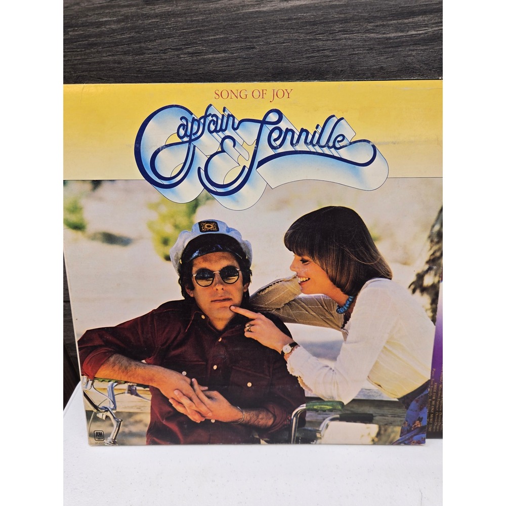 Captain & Tennille Song of Joy Vinyl LP Record Album 1976 A&M SP-4570 Pop Rock